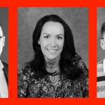 Christianity Today’s Reader-Favorite Testimonies of 2024 featuring 3 portraits.