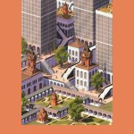 A monastery in a city