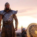 A still from House of David showing Goliath.
