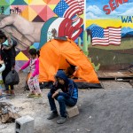 Immigrants stuck in Reynosa, Mexico, hoping to eventually make it across the border to the U.S.