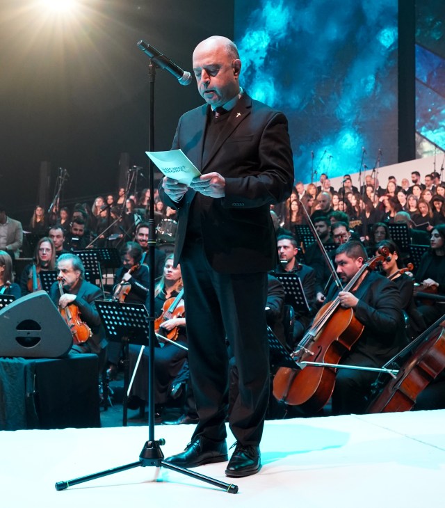 Paul Haidostian, who Merhej contacted to get Evangelical representation in the choir.