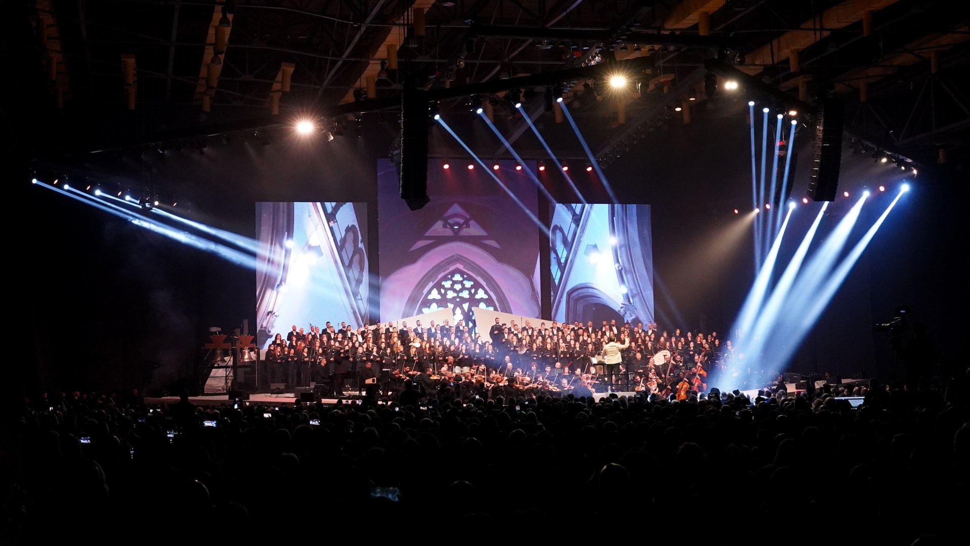 Maronite layman conducting the Musical Church Unity choir