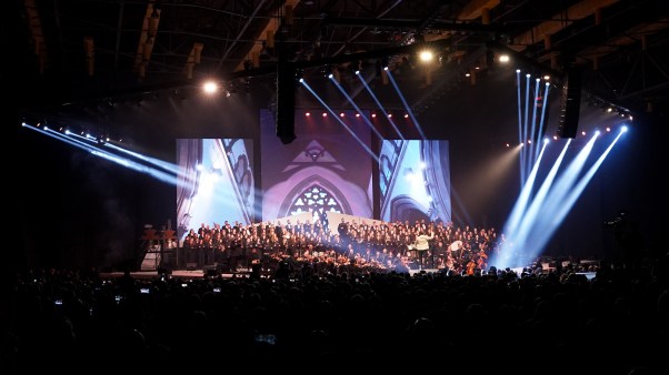 Maronite layman conducting the Musical Church Unity choir
