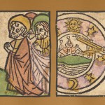 Old German woodcut illustrations based on the Nicene Creed.