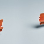 A church pew ripped in half
