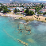 Ruins of the ancient church of Nicaea in the modern town of Iznik