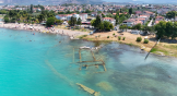 Ruins of the ancient church of Nicaea in the modern town of Iznik