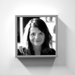 Jennifer Lyell headshot in black and white