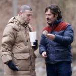 Tim Robinson as Craig Waterman and Paul Rudd as Austin Carmichael in Friendship.