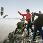 Activists in South Korea throw bottles full of rice, a Christian message, and USB drives into the ocean in hopes that North Korean residents would pick them up.