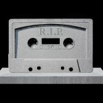 A cassette tape as a grave