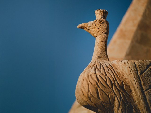 Yazidi shrine of Melek Tawûs, the Peacock Angel.