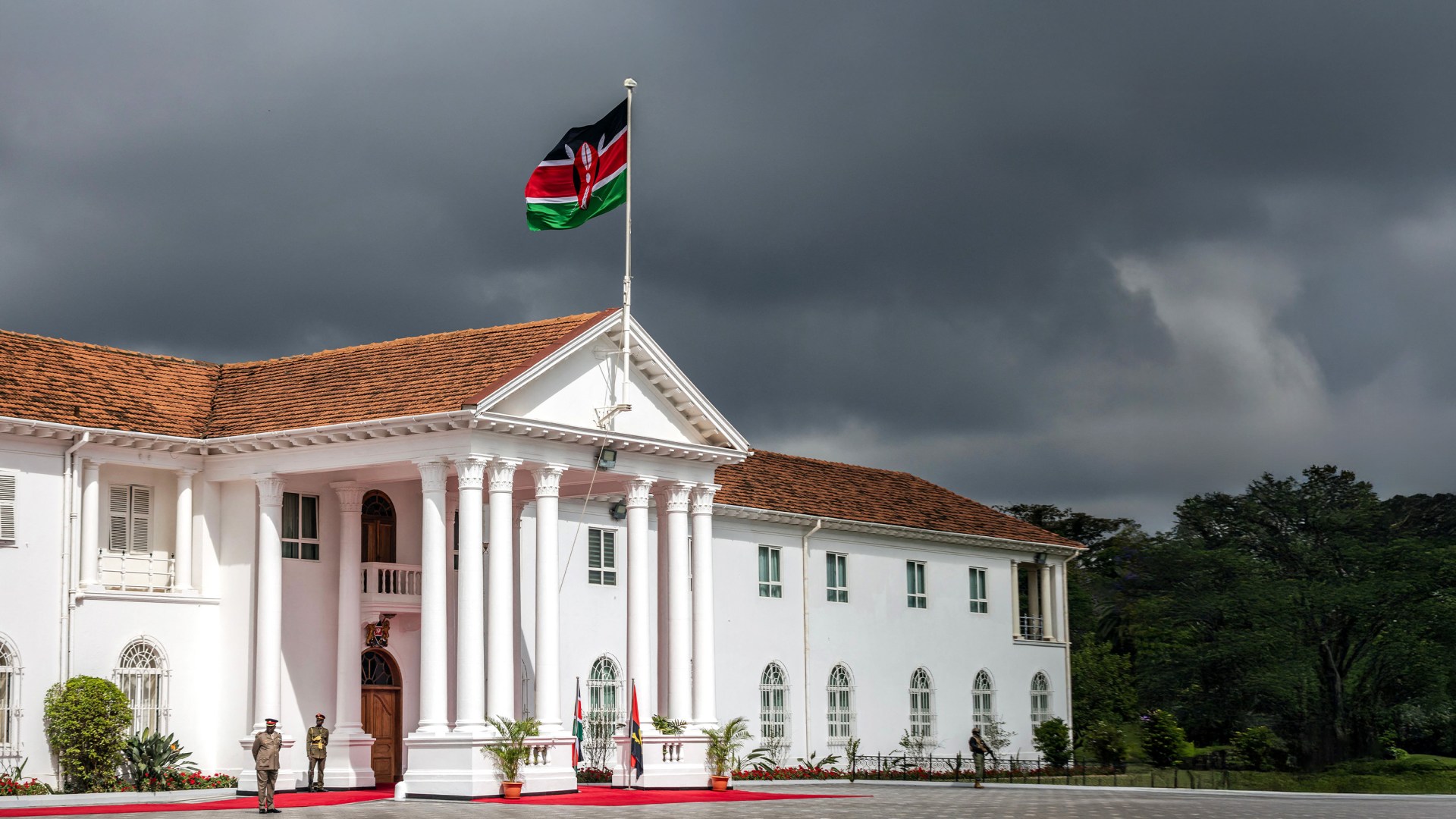 The State House in Nairobi, Kenya.