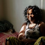 A woman from Africa who was trafficked into working at a private household.