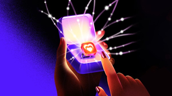 A digital engagement ring