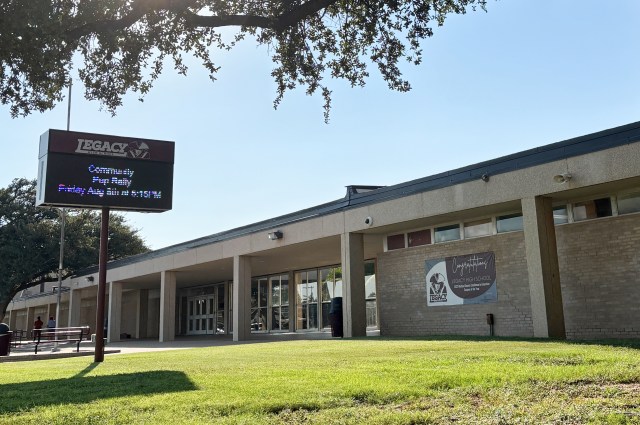 Legacy High School in Texas