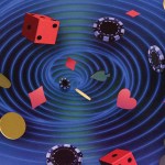 Illustration with gambling elements