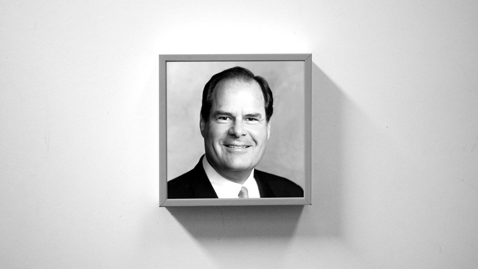 John Huffman obit image black white