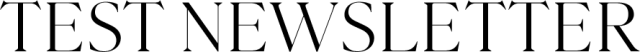Test Newsletter