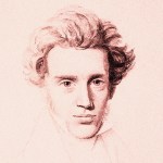 A sketch of Kierkegaard.