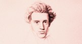 A sketch of Kierkegaard.