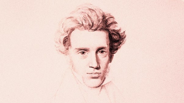 A sketch of Kierkegaard.