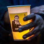 Activists attend a candlelight vigil to protest the impending execution of Pannir Selvam Pranthaman.