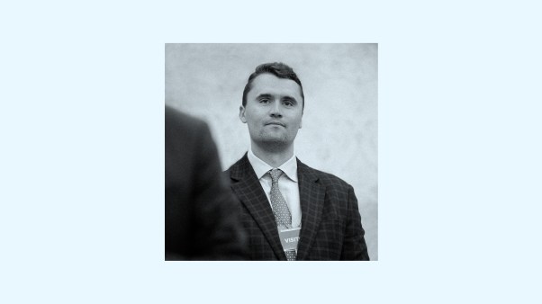 An image of Charlie Kirk.