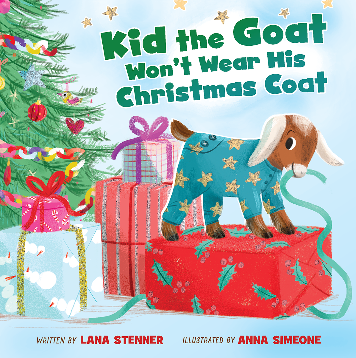 Kid the Goat Won't Wear His Christmas Coat