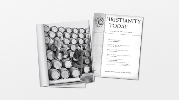 CT's 1958 cover and an image of a brewery cellar.