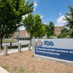 Sign in front of FDA headquarters in Silver Spring, Maryland.