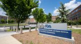 Sign in front of FDA headquarters in Silver Spring, Maryland.