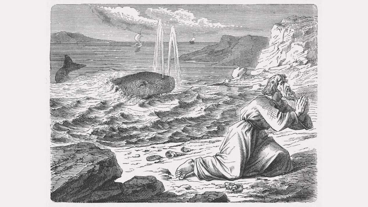 Jonah and the whale