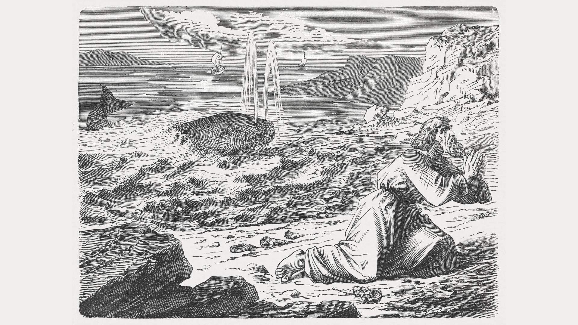 Jonah and the whale