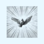 A dove symbolizing the Holy Spirit.