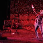 A photo of the actors on stage during the performance.