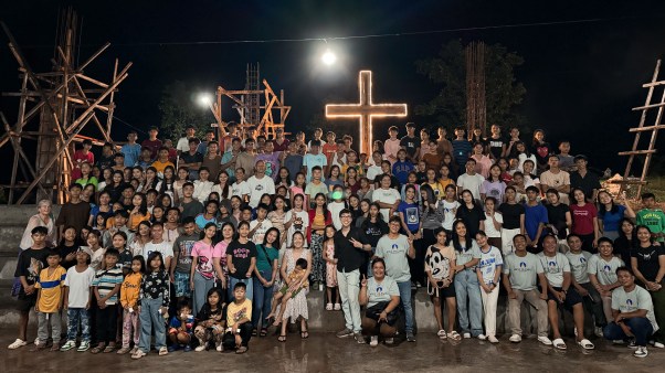 An ‘Arise to Christ’ worship gathering.