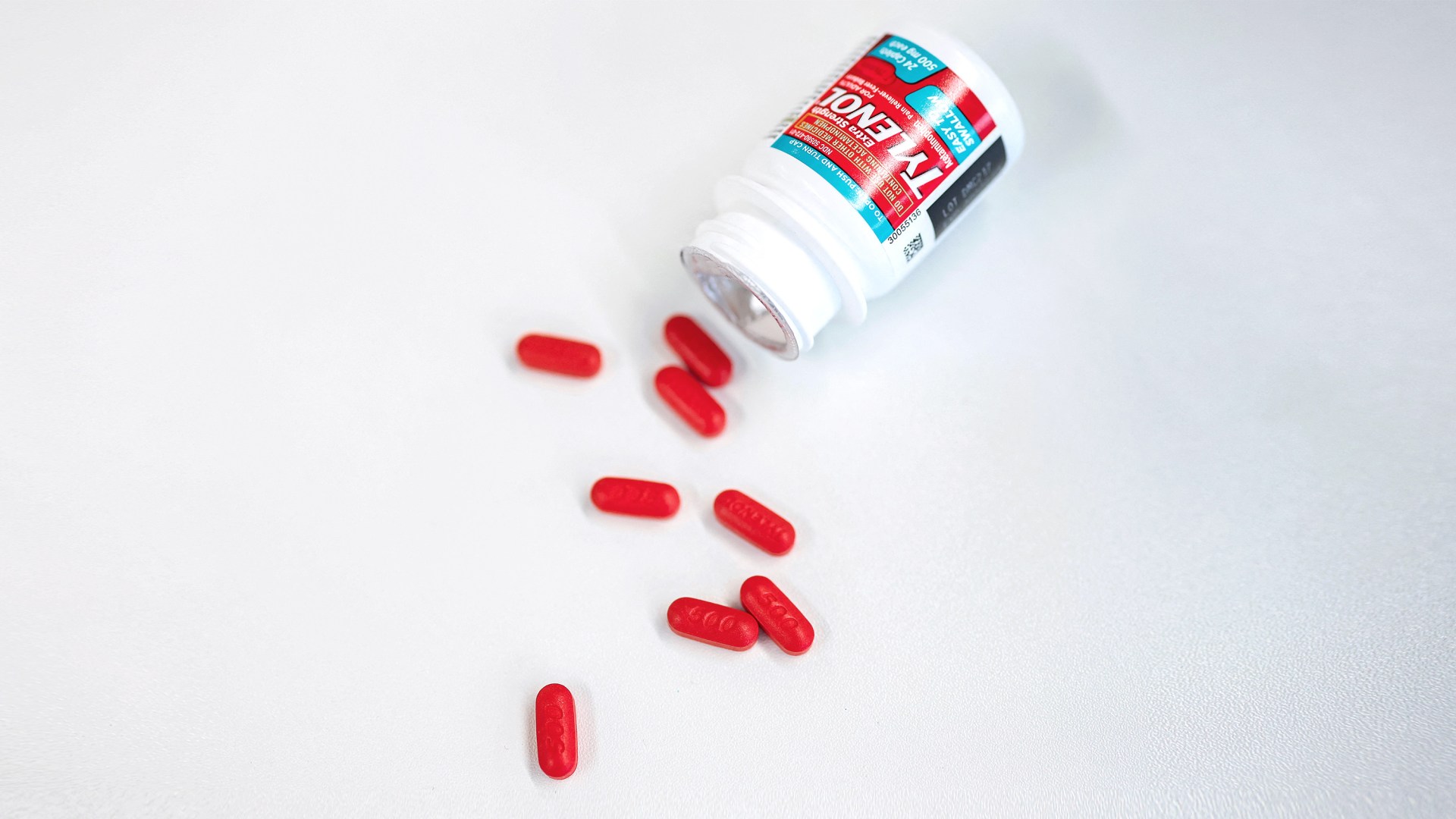 A bottle of Tylenol.
