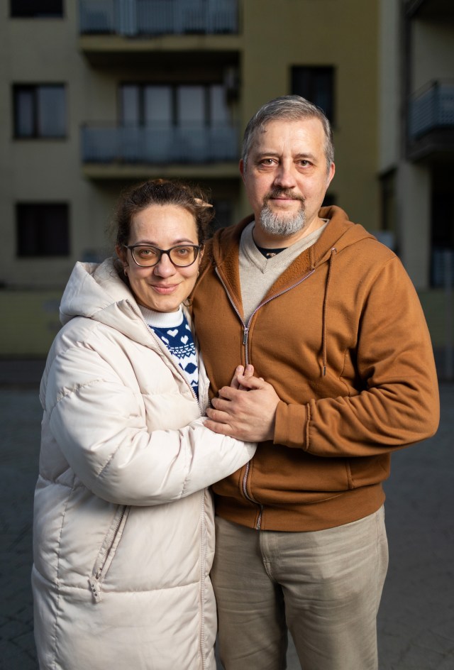 photos of ukranian christian missionaries now living in Romania.