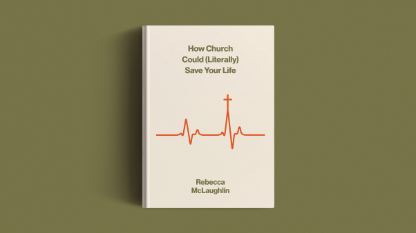 The book cover on a green background.