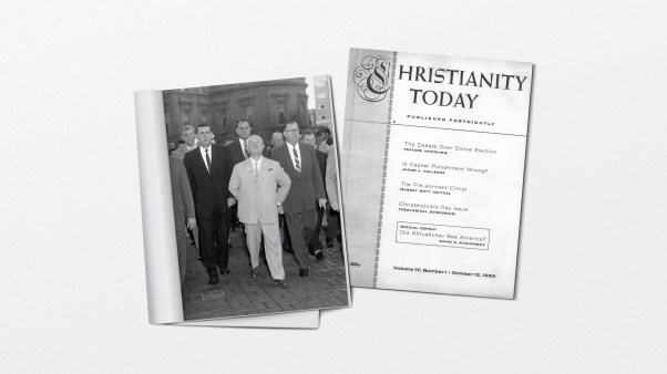 A CT magazine cover from 1959 and a photo of Khrushchev.