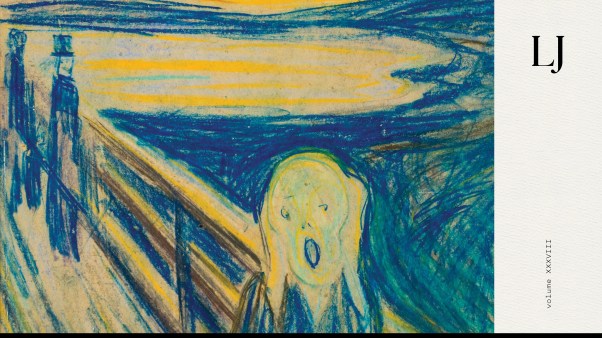 Drawing of The Scream by Edvard Munch
