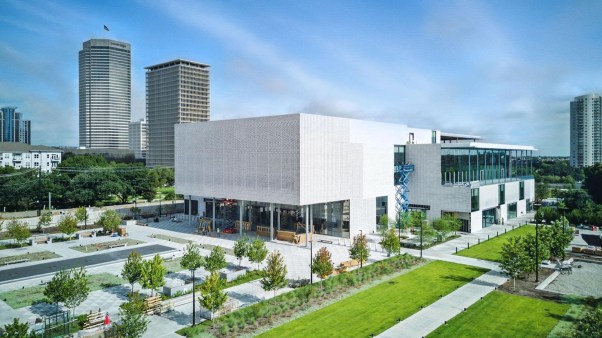The Ismaili Center in Houston, Texas.