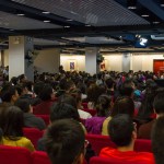 Senior Pastor Mingri “Ezra” Jin preaching at Beijing Zion Church on September 3, 2018