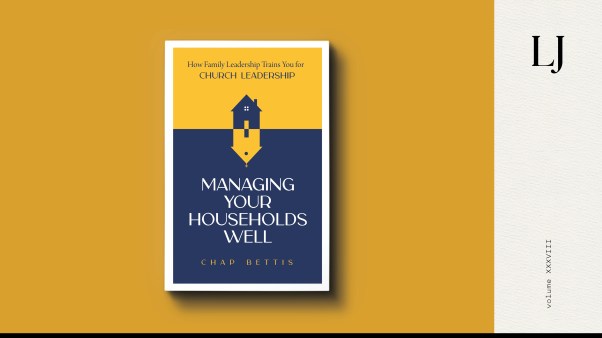 Book cover of Managing Your Households Well on a yellow background
