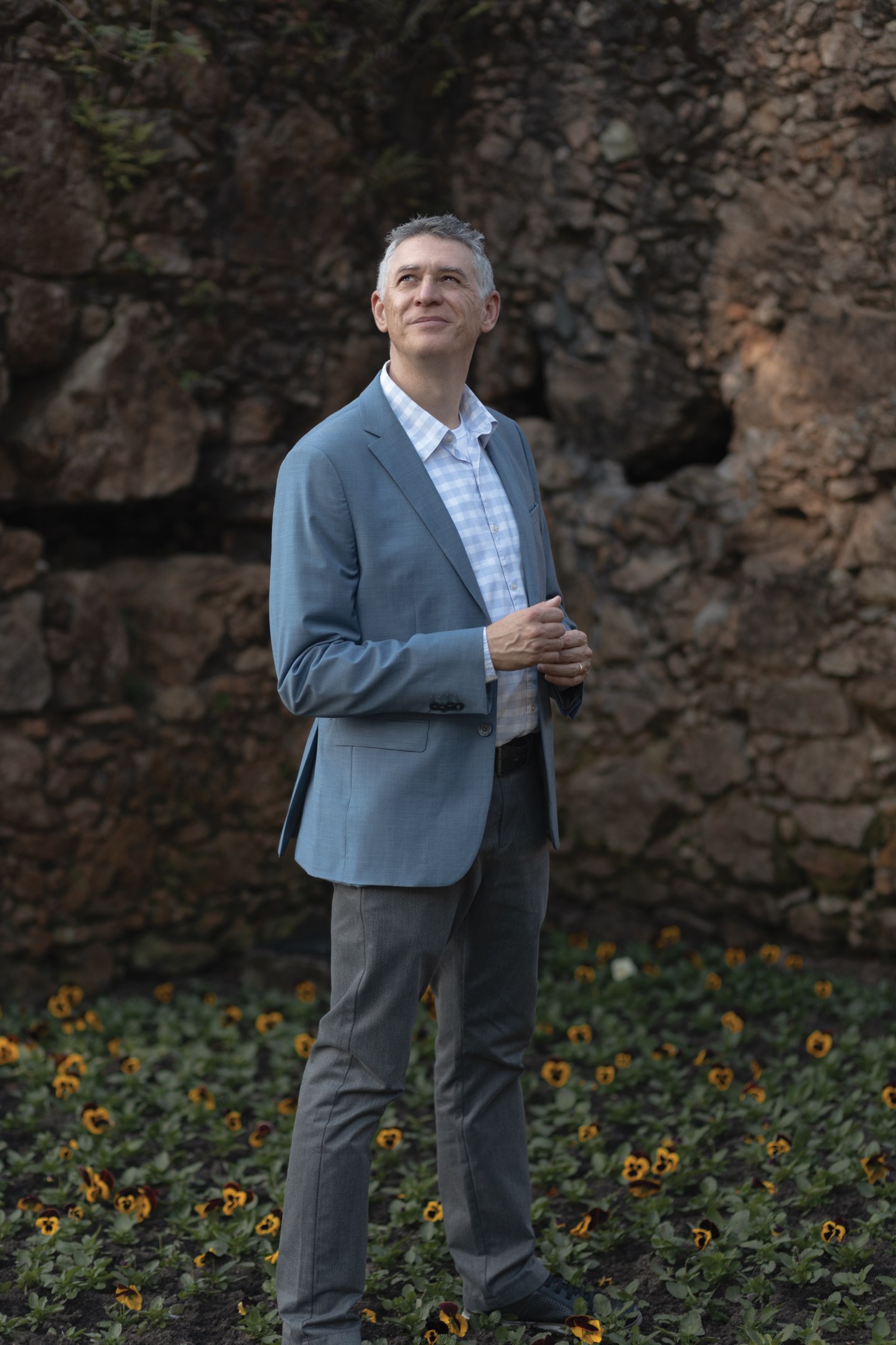 A portrait of journalist Franco Iacomini, captured in his home city of Curitiba, Brazil.