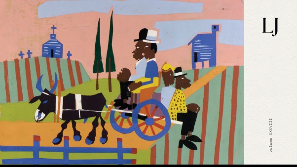 A painting of Going to Church by William H. Johnson