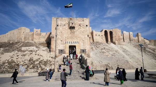 Aleppo city in Syria.