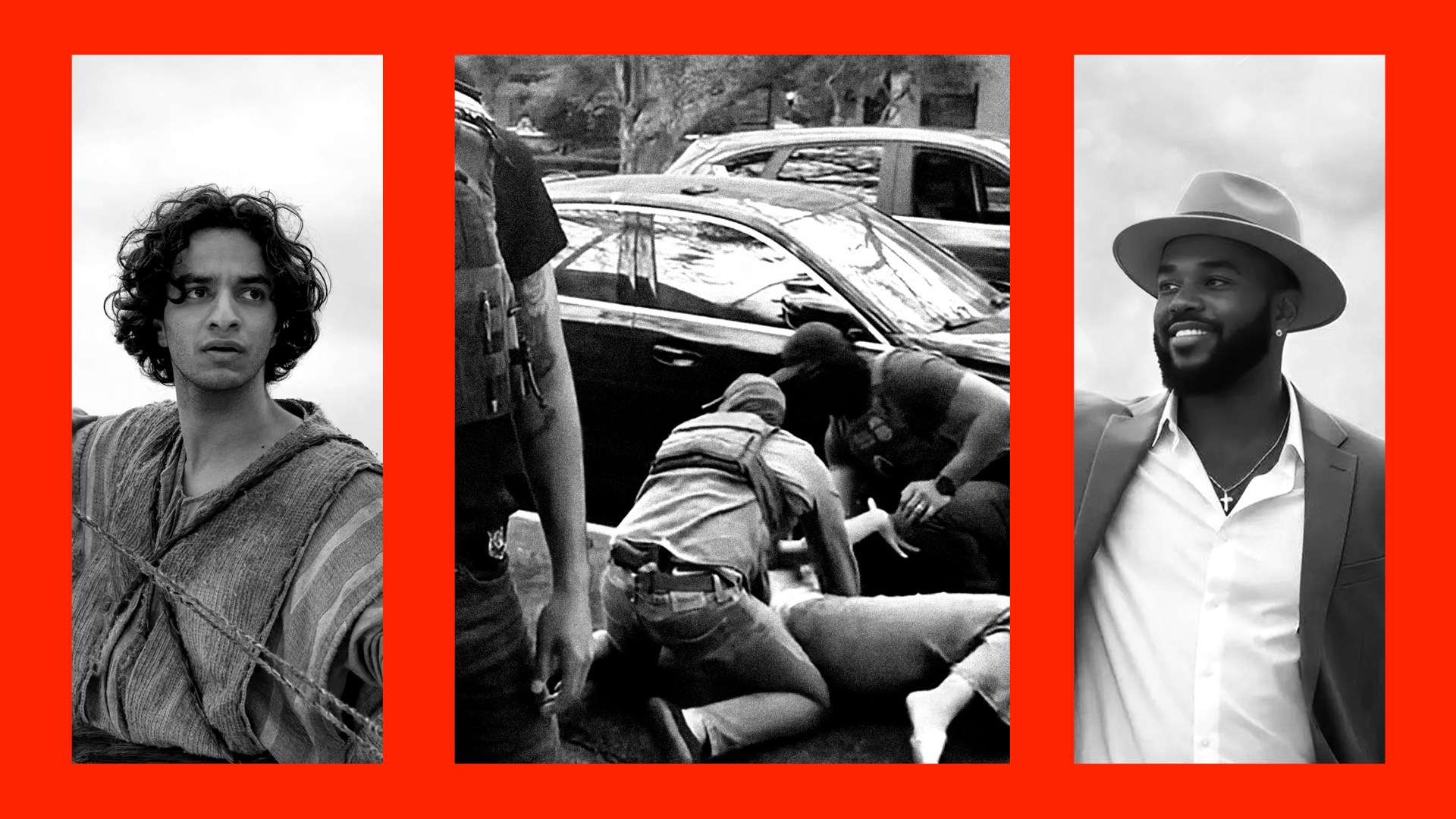 Images from three articles in the list.