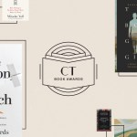 Several book covers and the CT logo.